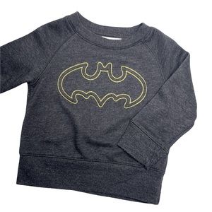 GAP 12-18m Batman dark grey sweater